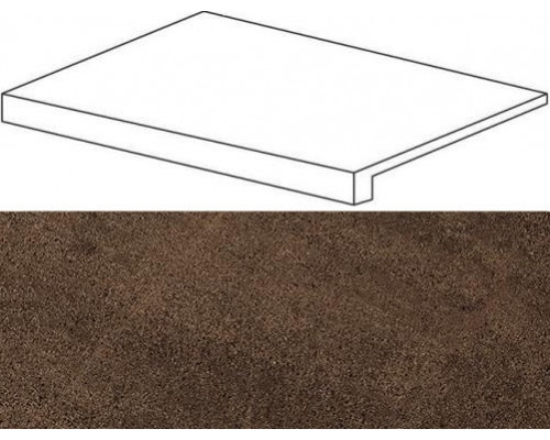 W. Moka Scalino Frontale 33x60 Lap/В. Мока Ступень Лаппато 33х60