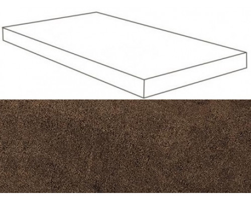 W. Moka Scalino Angolare SX 30x60 Lap/В. Мока Ступень Угловая Лаппато 33х60 Лс