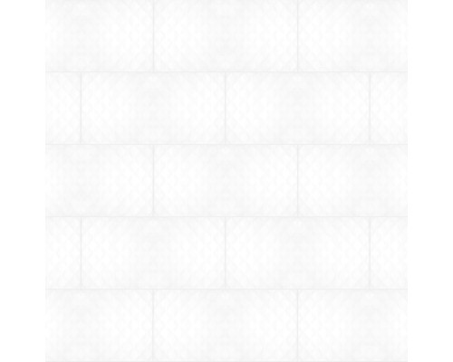 Плитка облицовочная Cersanit Deco белый рельеф 598x298x9 мм