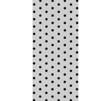 Плитка декор Cersanit Evolution точки черно-белая 440x200x8,5 мм