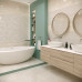 Плитка облицовочная Gracia Ceramica Bella Light светлая 01 600x250x9 мм