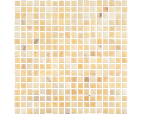 Мозаика Mir Mosaic Natural Adriatica бежевая из натурального камня 305х305х7 мм глянцевая