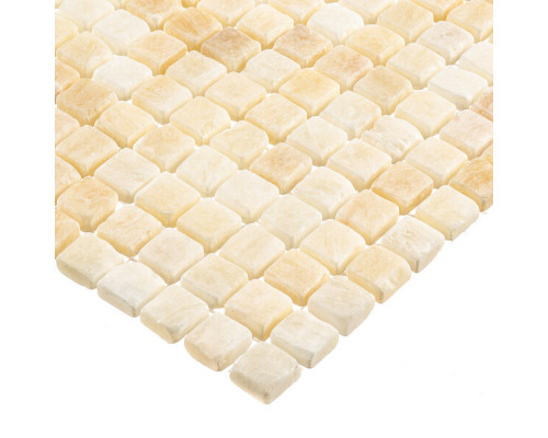 Мозаика Mir Mosaic Natural Adriatica бежевая из натурального камня 305х305х7 мм глянцевая