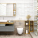 Плитка облицовочная New Trend Congo белая кирпич 600x300x9 мм