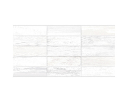 Плитка облицовочная New Trend Congo белая кирпич 600x300x9 мм