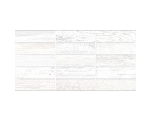 Плитка облицовочная New Trend Congo белая кирпич 600x300x9 мм