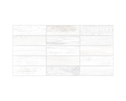Плитка облицовочная New Trend Congo белая кирпич 600x300x9 мм