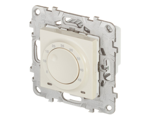 Терморегулятор для теплого пола Schneider Electric Unica NEW NU550344 скрытая установка бежевый с выносным датчиком