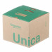 Терморегулятор для теплого пола Schneider Electric Unica NEW NU550344 скрытая установка бежевый с выносным датчиком