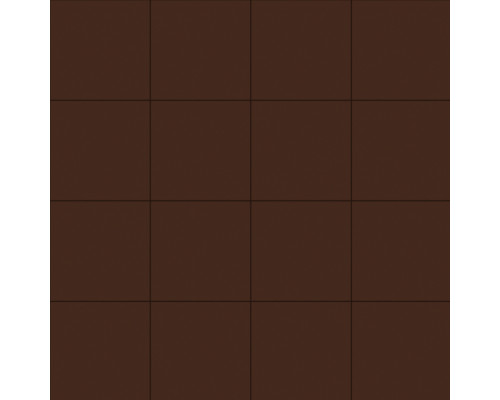 Клинкерная плитка Керамин Амстердам 4 коричневая 298x298x8 мм
