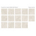 Керамогранит матовый Relief 60x60 TRAVERTINO CREAM 60x60 MATT RELIEF