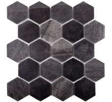 Мозаика, нат. мрамор Hex HEXAGON VBsP 64x74