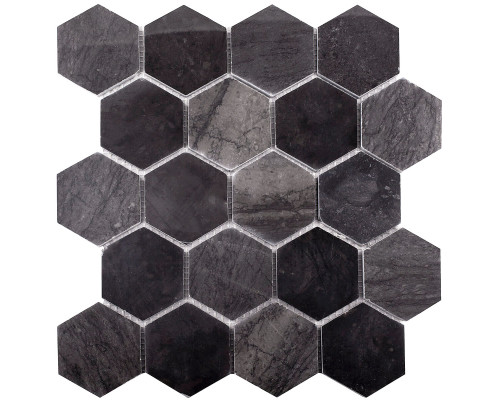 Мозаика, нат. мрамор Hex HEXAGON VBsP 64x74