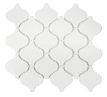 Керамическая мозаика Shapes Latern White Matt