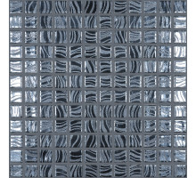 Стеклянная мозаика Glitter 7803 Glitter Black 25x25