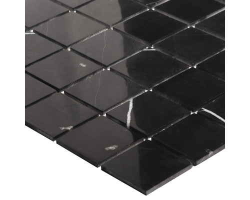 Мозаика, нат. мрамор Classic BLACK POLISHED 48x48