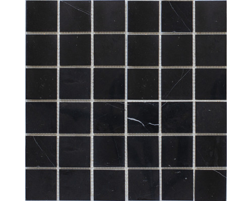 Мозаика, нат. мрамор Classic BLACK POLISHED 48x48