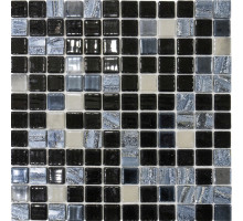 Мозаика Astra Black Mix (на сетке) Astra BLACK MIX