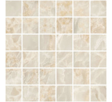Marble-Stone 5х5 Мозаика Кремовая Матовый-Лаппато Ректификат (9мм) K9498848R001VTE0