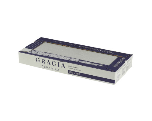 Плитка облицовочная Gracia Ceramica Supreme серая 600x250x9 мм