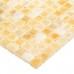 Мозаика Mir Mosaic Natural Adriatica желтая из натурального камня 305х305х7 мм глянцевая