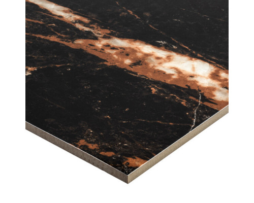 Керамогранит Lavelly Marble Nero черный полированный 1200х600х8,5 мм
