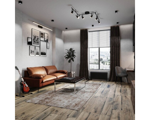 Керамогранит Lavelly Rustic Wood коричневый матовый 1200х600х8,5 мм