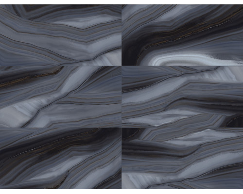 Керамогранит Palacio INFLUX MIDNIGHT 60x120 HIGH GLOSS