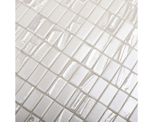 Стеклянная мозаика Design's BIJOU WHITE