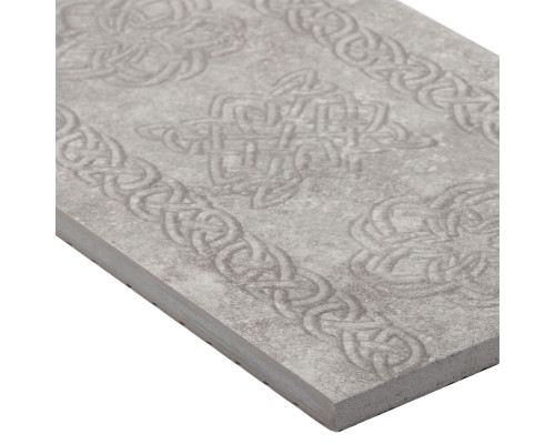 Декор подступенник Stone GRIS 15x33