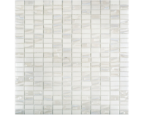 Стеклянная мозаика Design's BIJOU WHITE