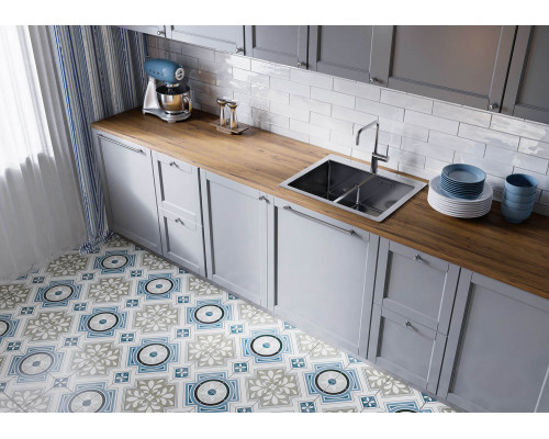 Плитка, pre-cut Timeless BORNEO GREY 45x45