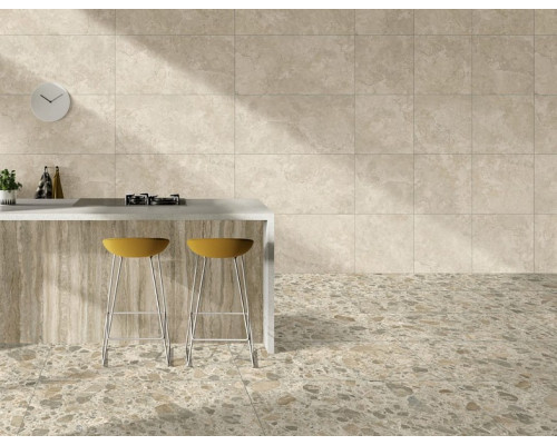 K951841R 60x60 CityStone Травертин Клауд Матовый R10A