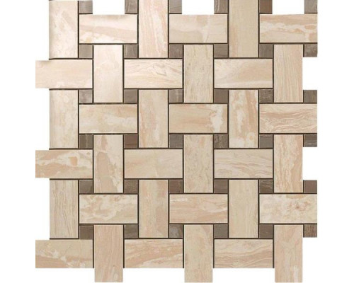 S.M. Woodstone Champagne Twist Mosaic / S.M. Вудстоун Шампань Мозаика Твист