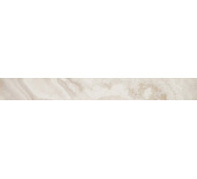 S.O. Pure White Listello Lap 7,3x59 / С.О. Пьюр Вайт Бордюр Лаппато 7,3х59
