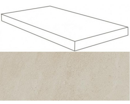 W. Ice Mist Scalino Angolare SX 33x120/В. Айс Мист Ступень Угловая 33х120 Лс
