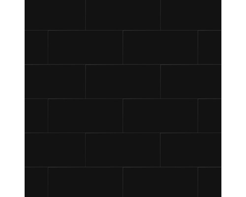 Плитка облицовочная Cersanit Evolution рельеф черная 440x200x8,5 мм