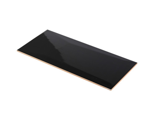 Плитка облицовочная Cersanit Evolution рельеф черная 440x200x8,5 мм
