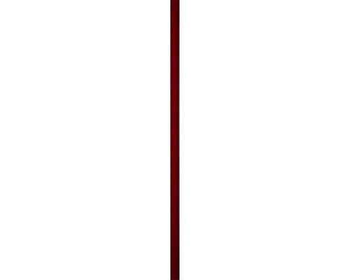Плитка бордюр Cersanit Universal Glass красная 600x20x9 мм