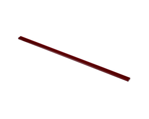 Плитка бордюр Cersanit Universal Glass красная 600x20x9 мм