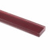 Плитка бордюр Cersanit Universal Glass красная 600x20x9 мм