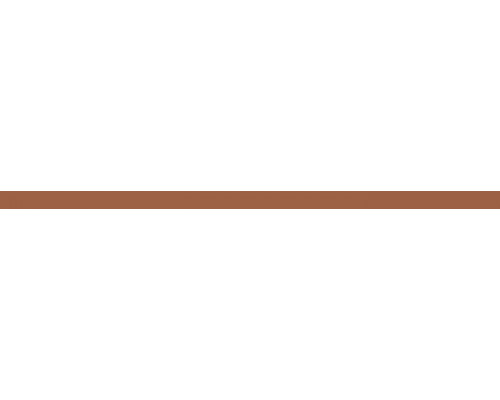 Glass border golden brown