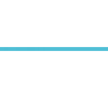 Glass border turquoise