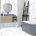 Керамогранит Delacora Alpino белый 1200x600x9,5 мм