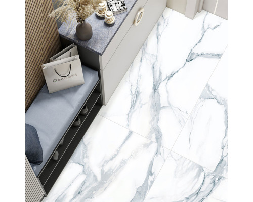 Керамогранит Delacora Alpino белый 1200x600x9,5 мм