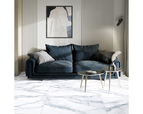 Керамогранит Delacora Alpino белый 1200x600x9,5 мм