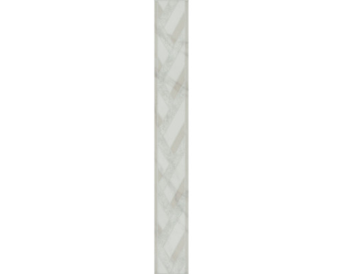 Плитка бордюр Кerama Marazzi Алькала белая 500x63x8 мм