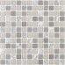 Мозаика Lavelly Elements Light Grey Mix светло-серый микс из стекла и камня 298х298х4 мм