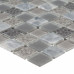 Мозаика Lavelly Elements Light Grey Mix светло-серый микс из стекла и камня 298х298х4 мм