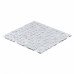 Мозаика Lavelly Elements Light Grey Mix светло-серый микс из стекла и камня 298х298х4 мм